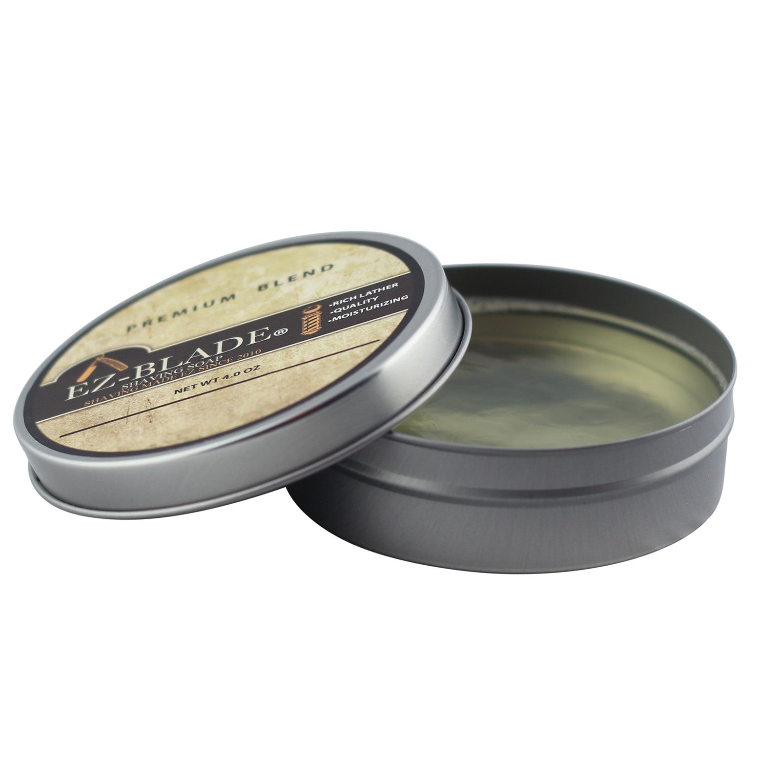 Shaving Soap 4 Oz – EZ BLADE Shaving Products